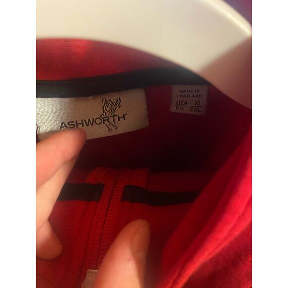 Ashworth Size XL Red Sweater in Great Condition - Picture 2 of 3